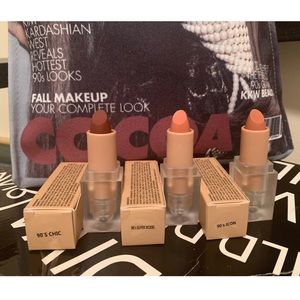 KKW Beauty Matte Lipstick Trio